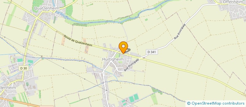 localisation de l'entreprise ECO ALSACE NETTOYAGE  HURTIGHEIM