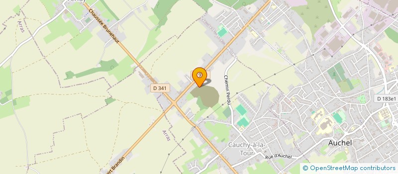 localisation de l'entreprise ECO AMENAGEMENTS  CAUCHY-A-LA-TOUR