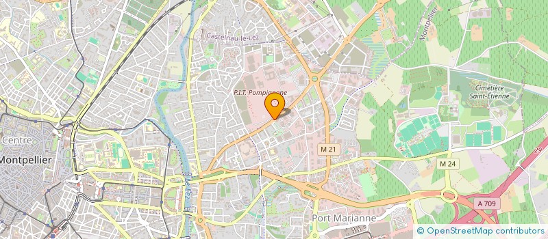 localisation de l'entreprise ECO APEX 5 à MONTPELLIER