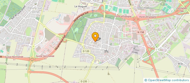 localisation de l'entreprise ECO-ATTITUDES  IFS