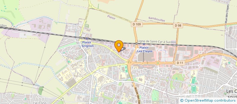 localisation de l'entreprise ECO ATTITUDES  PLAISIR