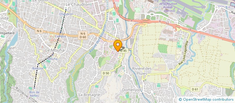 localisation de l'entreprise ECO'AUSTRAL à SAINT-DENIS