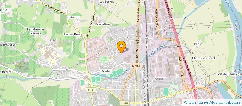 localisation de l'entreprise ECO AUTO à GLEIZE