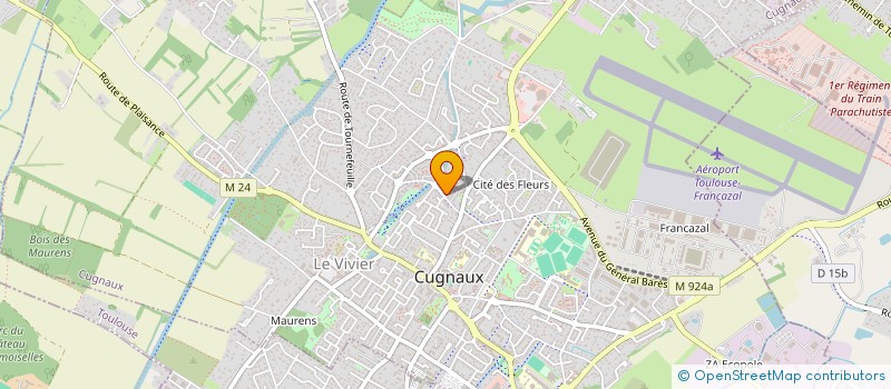 localisation de l'entreprise ECO AVENIR CONSEIL  CUGNAUX