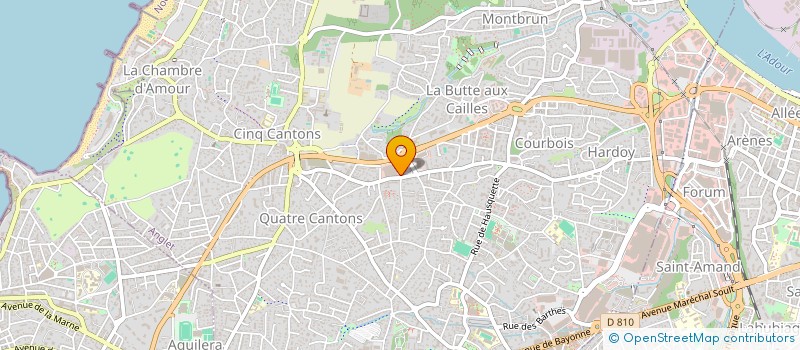 localisation de l'entreprise ECO AVENIR OUTLET à BAYONNE