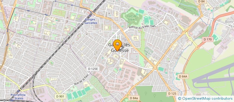 localisation de l'entreprise ECO-BAT à GARGES-LES-GONESSE