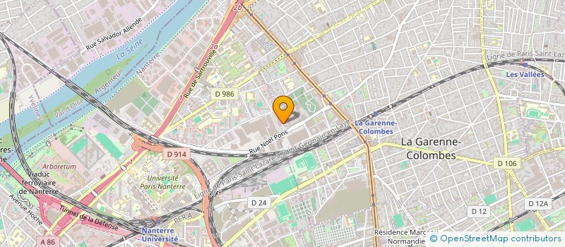 localisation de l'entreprise ECO BAT  ECULLY