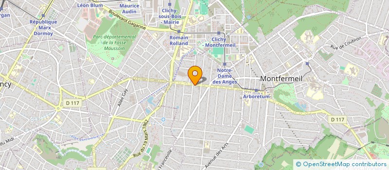 localisation de l'entreprise ECO-BAT MD à MONTFERMEIL
