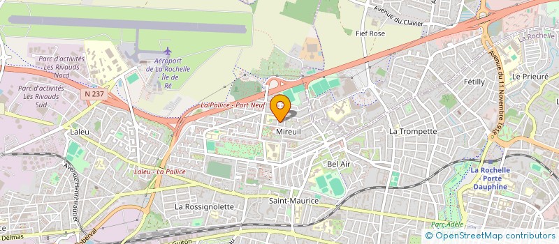 localisation de l'entreprise ECO BATI  LA ROCHELLE