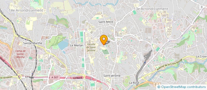 localisation de l'entreprise ECO-BIOCIDE à MARSEILLE