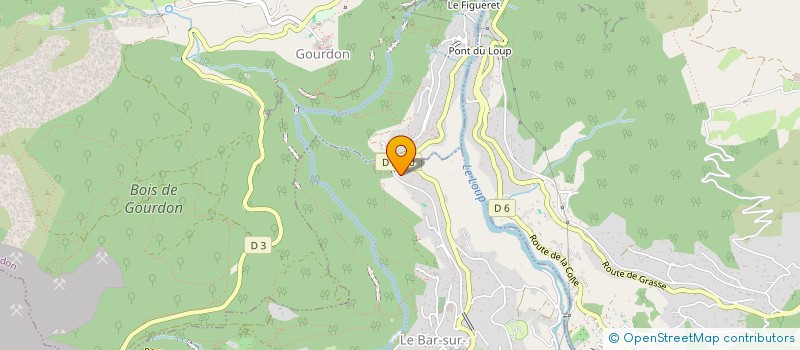 localisation de l'entreprise ECO BLAST à LE BAR-SUR-LOUP