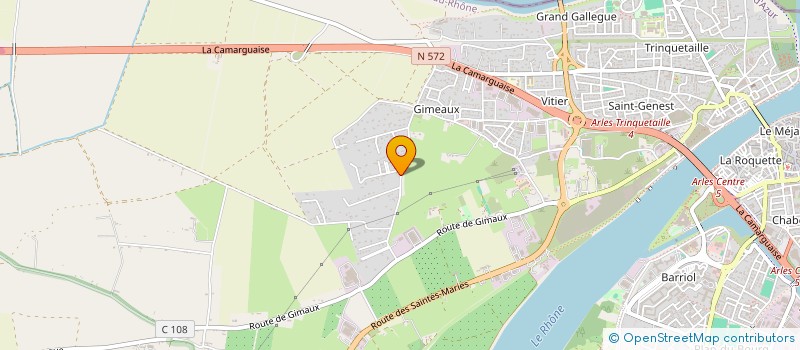 localisation de l'entreprise ECO-BOIS à ARLES