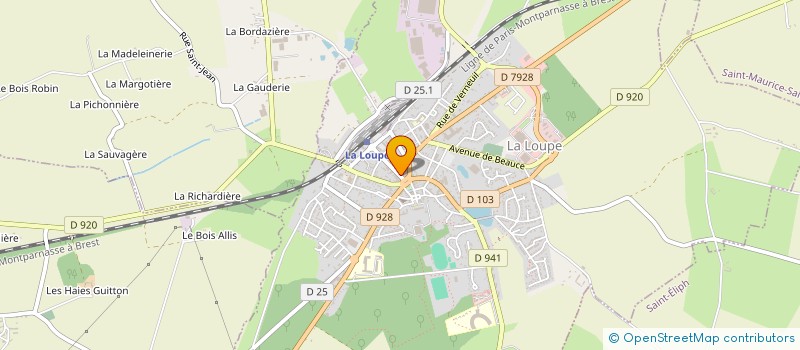 localisation de l'entreprise ECO BOIS CONCEPT à LA LOUPE