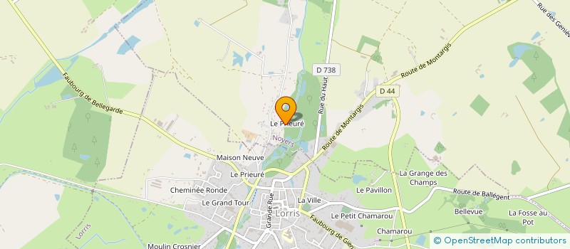 localisation de l'entreprise ECO BOIS ENERGIE à NOYERS