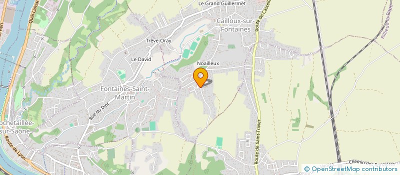 localisation de l'entreprise ECO BOIS ET STRUCTURES à CAILLOUX-SUR-FONTAINES