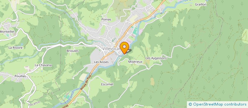 localisation de l'entreprise ECO BOIS MATERIAUX à VILLEVOCANCE