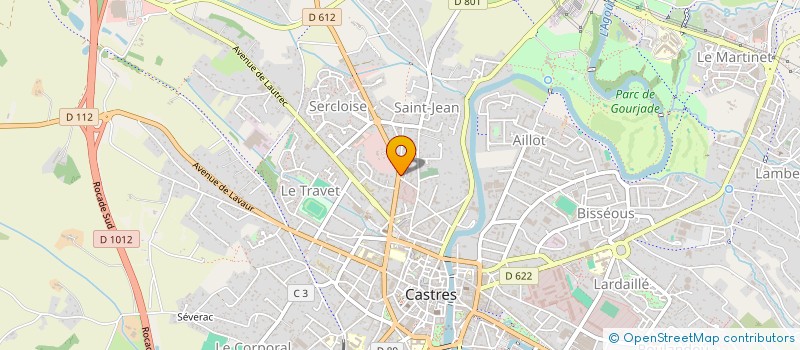 localisation de l'entreprise ECO BOX 81  CASTRES