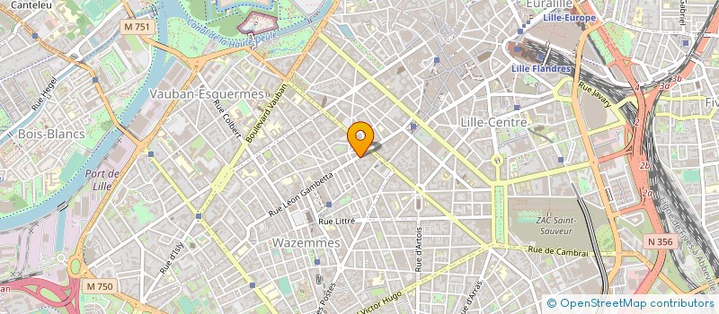 localisation de l'entreprise ECO BUSINESS SOLUTIONS à LILLE