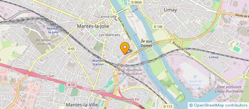 localisation de l'entreprise ECO BUY AUTOMOTIVE SASU  MANTES-LA-JOLIE