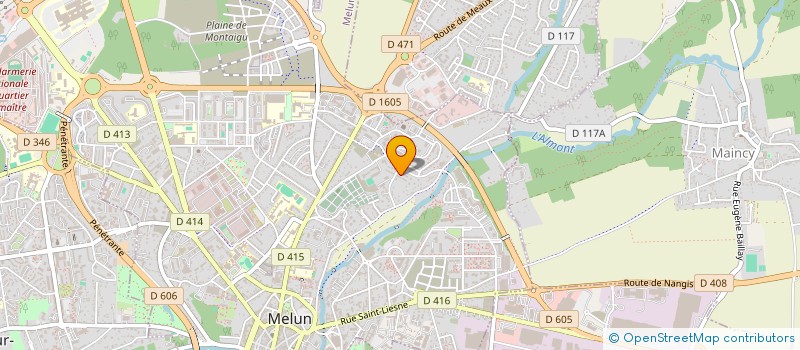 localisation de l'entreprise ECO CAB MELUN à MELUN