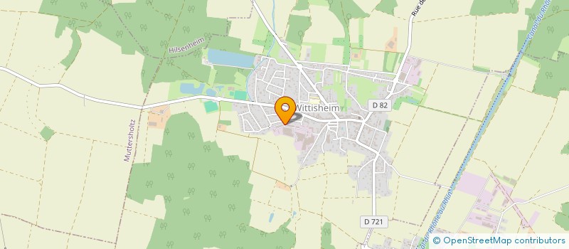 localisation de l'entreprise ECO-CABLE SAS  WITTISHEIM