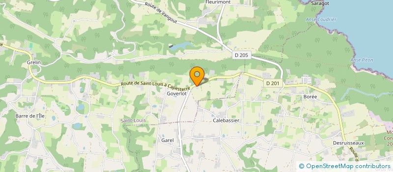 localisation de l'entreprise ECO CARBU à SAINT-LOUIS
