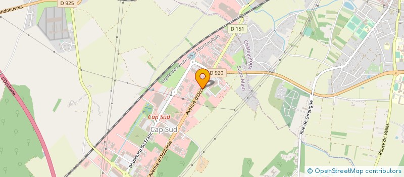 localisation de l'entreprise ECO CHATEAUROUX à SAINT-MAUR