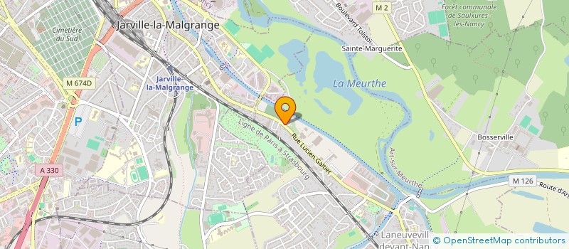 localisation de l'entreprise ECO CHAUFFE SYSTEM  LANEUVEVILLE-DEVANT-NANCY