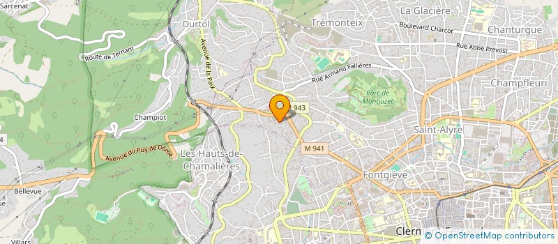 localisation de l'entreprise ECO-CITOYEN à CLERMONT-FERRAND