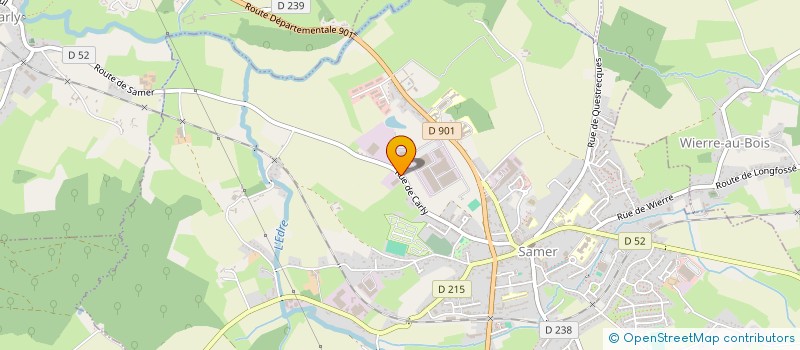 localisation de l'entreprise ECO CLEAN AUTO  SAMER