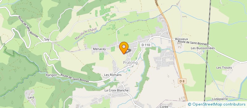 localisation de l'entreprise ECO CLEANER CUVE à PRALONG