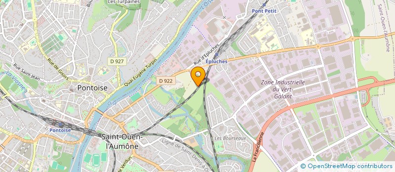 localisation de l'entreprise ECO CLIM à SAINT-OUEN-L'AUMONE
