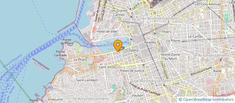 localisation de l'entreprise ECO COMPACT à MARSEILLE