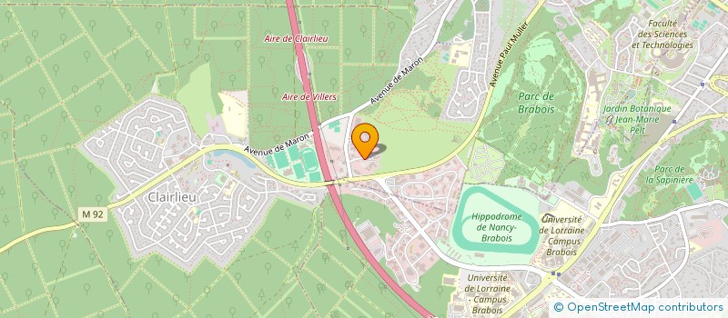 localisation de l'entreprise ECO-CONCEPT à VILLERS-LES-NANCY