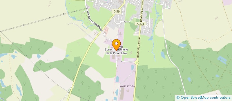 localisation de l'entreprise ECO CONCEPT 45 à SULLY-SUR-LOIRE