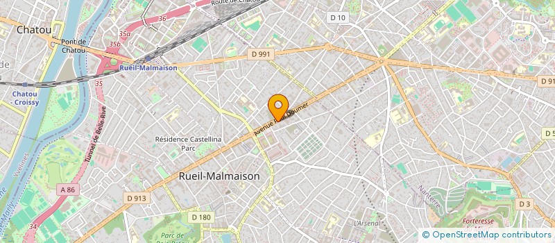 localisation de l'entreprise ECO CONCEPT à RUEIL-MALMAISON