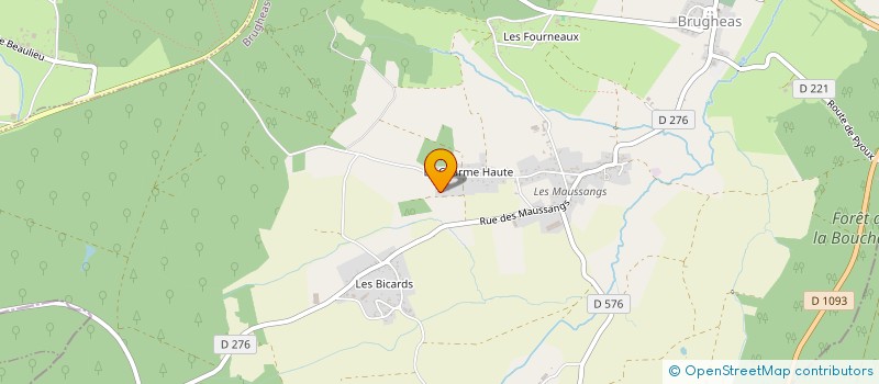 localisation de l'entreprise ECO CONCEPT à BRUGHEAS