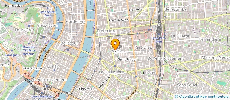 localisation de l'entreprise ECO CONCEPT  LYON