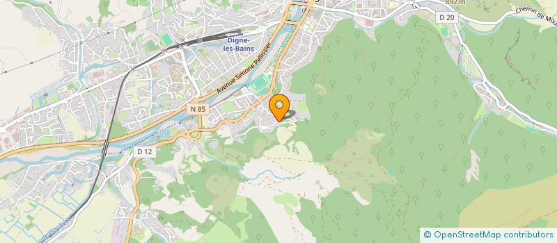 localisation de l'entreprise ECO CONCEPT CONSTRUCTION à DIGNE-LES-BAINS