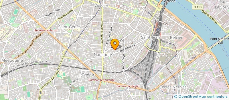 localisation de l'entreprise ECO CONCEPT ET PATRIMOINE à BORDEAUX