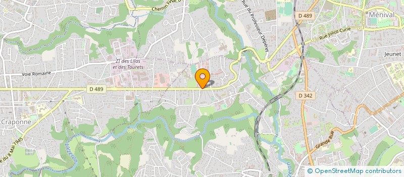 localisation de l'entreprise ECO CONCEPT HABITAT  FRANCHEVILLE