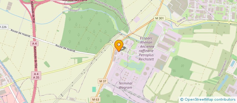 localisation de l'entreprise ECO-CONCEPTION à REICHSTETT