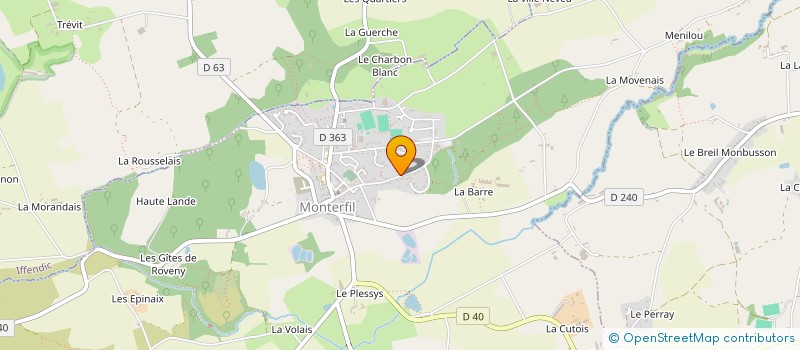 localisation de l'entreprise ECO CONDIMENTS  MONTERFIL