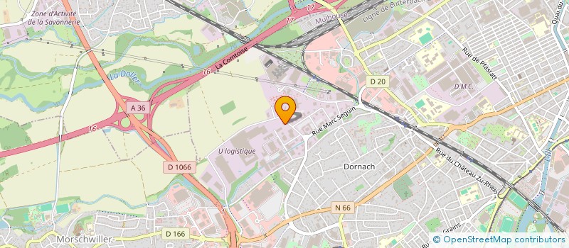 localisation de l'entreprise ECO CONFORT HABITAT à MULHOUSE