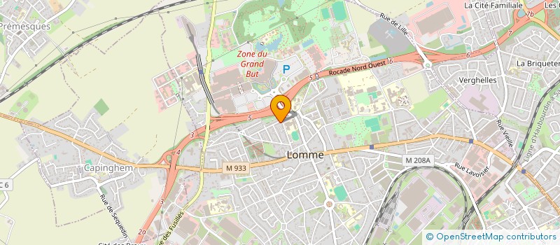 localisation de l'entreprise ECO CONSIGNE à LILLE