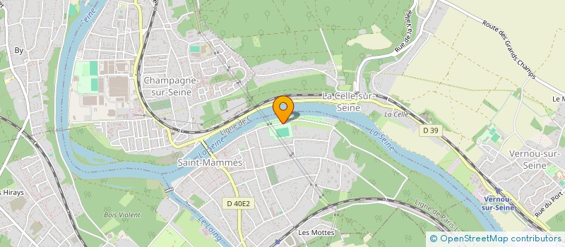 localisation de l'entreprise ECO CONSTRUCTION  SAINT-MAMMES