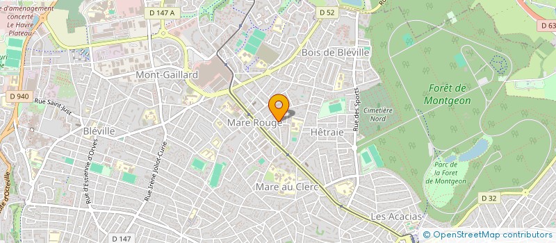 localisation de l'entreprise ECO CONSTRUCTION à LE HAVRE