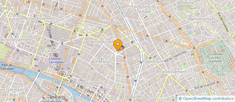 localisation de l'entreprise ECO CONSTRUCTION  PARIS