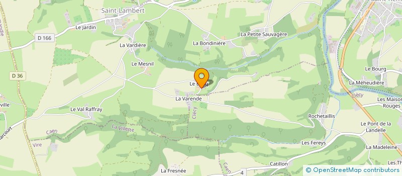 localisation de l'entreprise ECO CONSTRUCTIONS DE L'OUEST  SAINT-LAMBERT