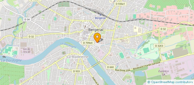 localisation de l'entreprise ECO-CONSTRUIRE EN PERIGORD  BERGERAC